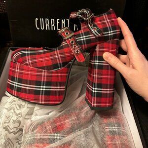 Dolls Kill/Current Mood "Hate To Love Platform Mary Janes"